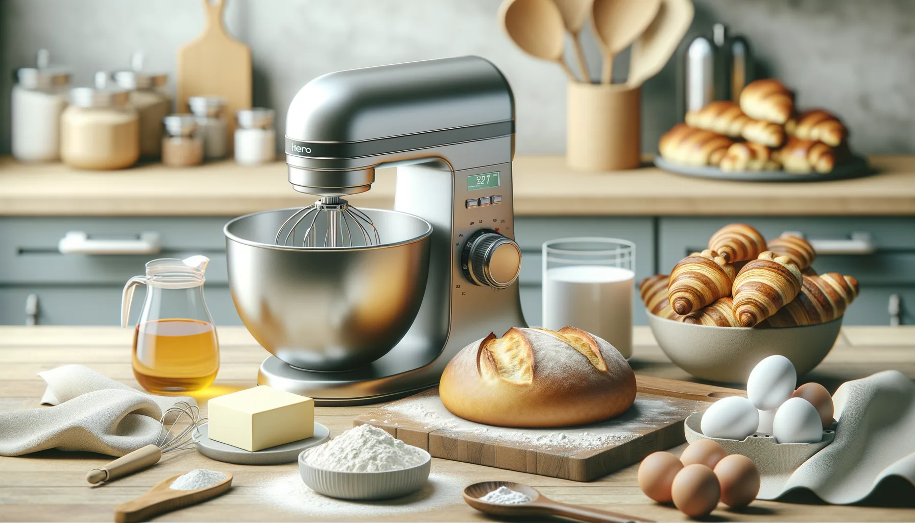 Kuechenmaschine: Brot & Gebaeck selber backen