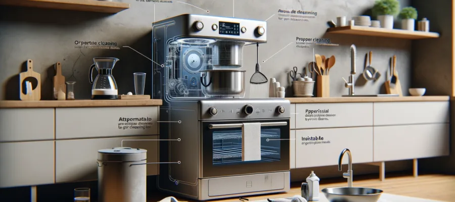 So vermeidest du Schaeden an deiner Kuechenmaschine durch richtige Reinigung