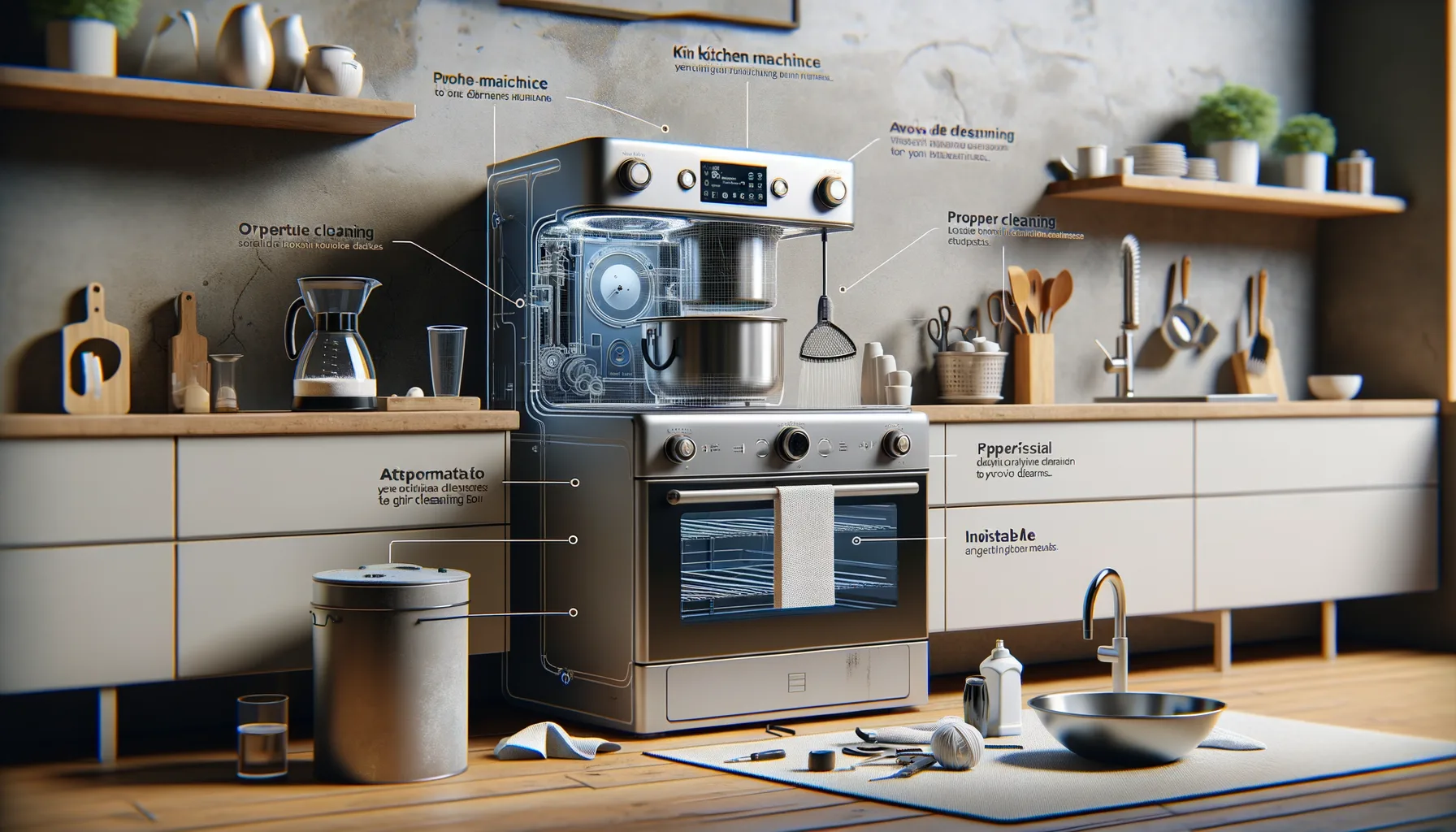 So vermeidest du Schaeden an deiner Kuechenmaschine durch richtige Reinigung