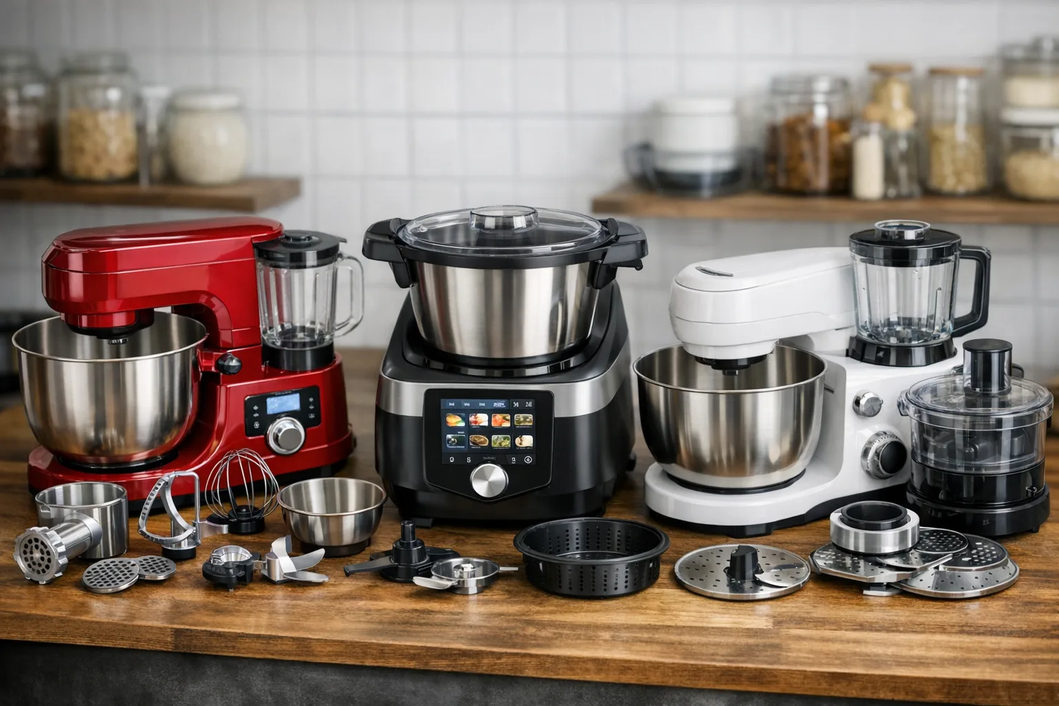 Kuechenmaschinen fuer Familien: Grosse Kapazitaet und multifunktionale Modelle vergleichen