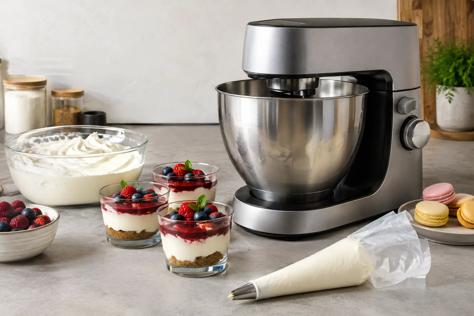Kuechenmaschine: Desserts, Cremes & feine Suessspeisen